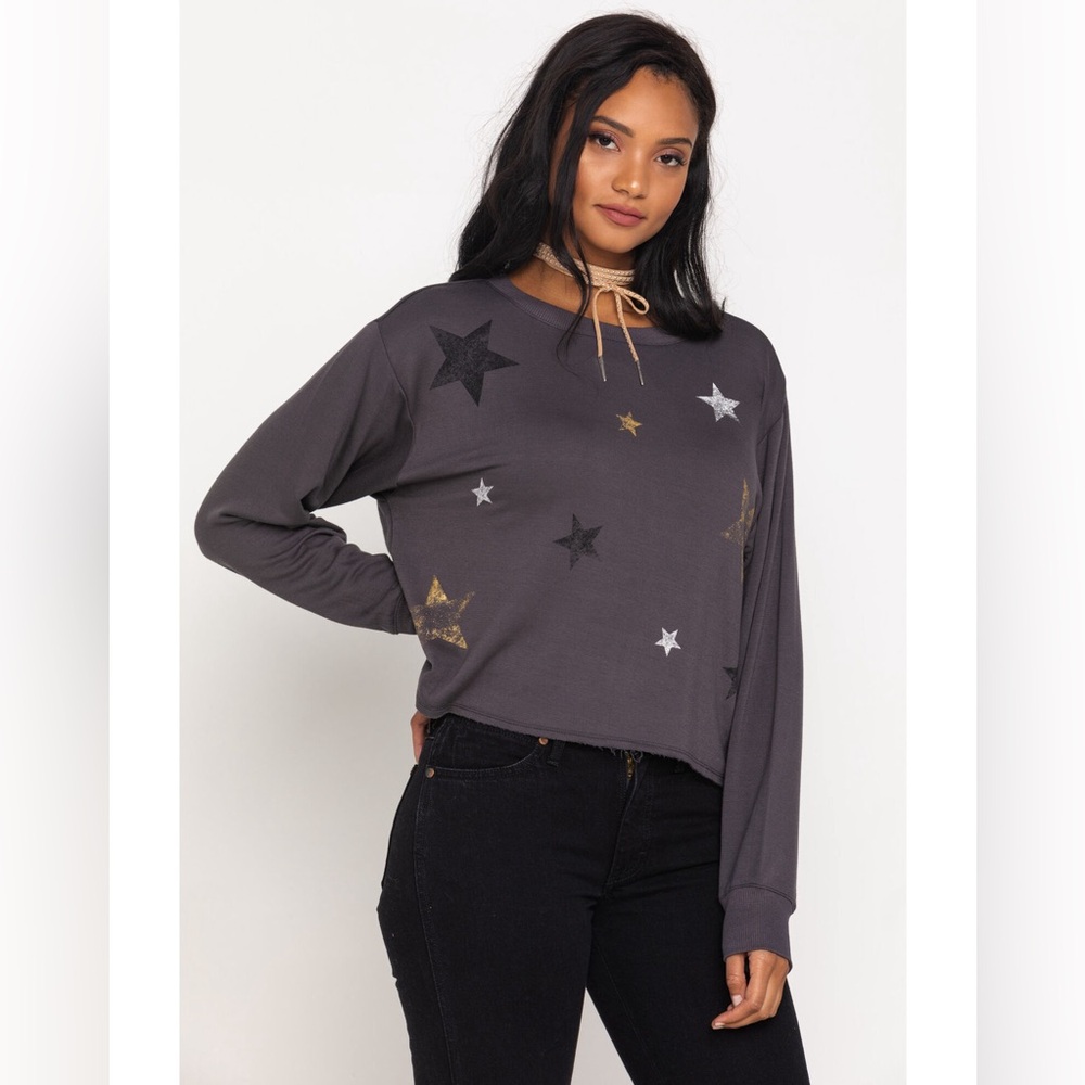 Z Supply Woman’s Foil Star Sweatshirt